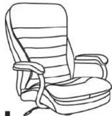BOSS B991 - IMPORTANT NOTICE: HARDWARE PACKAGE IS ATTACHED ON THE BOTTOM OF SEAT CUSHION. - 7