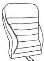 BOSS B991 - IMPORTANT NOTICE: HARDWARE PACKAGE IS ATTACHED ON THE BOTTOM OF SEAT CUSHION. - 1