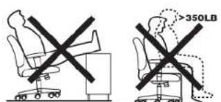 Diagram showing two scenarios of a vehicle seatbelt with cross-sections and safety constraints, including a 350LB limit sign.