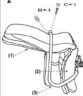 BOSS B991 - IMPORTANT NOTICE: HARDWARE PACKAGE IS ATTACHED ON THE BOTTOM OF SEAT CUSHION. - 6
