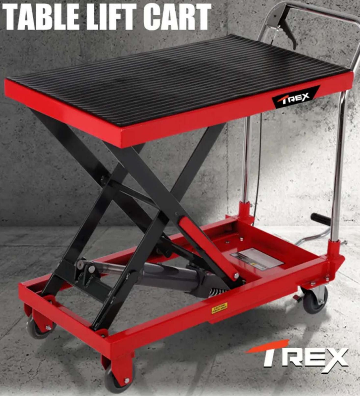 TABLE LIFT CART TREX