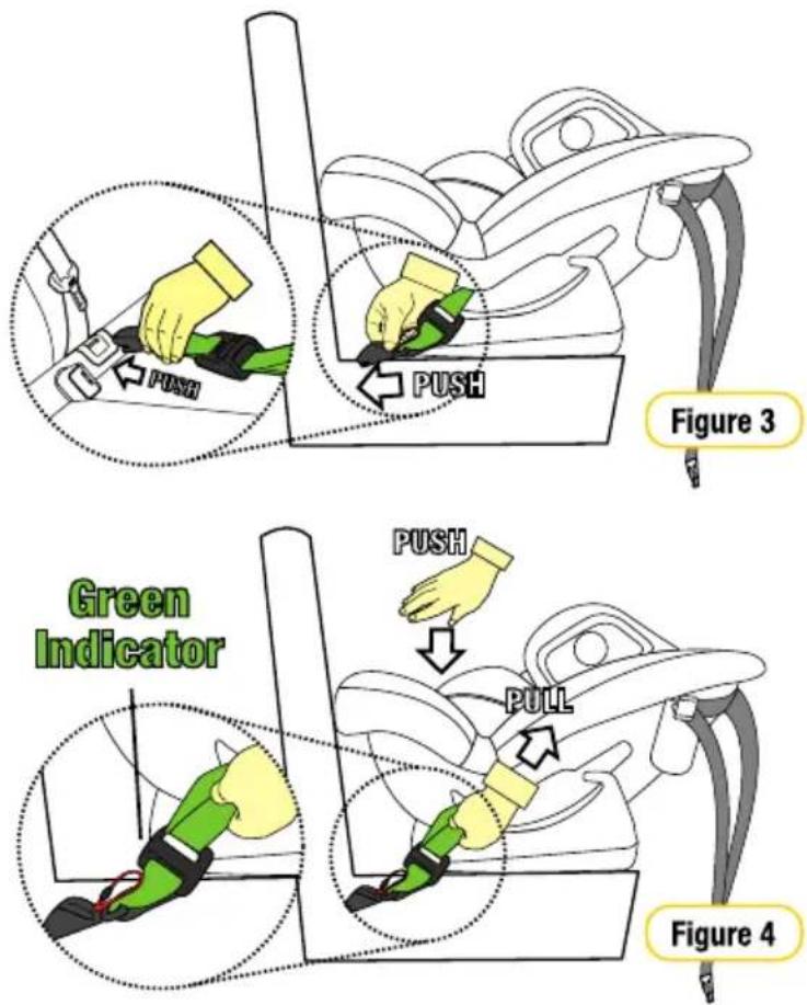 InfaSecure Momentum More - Install The Restraint On The Vehicle Seat - 1