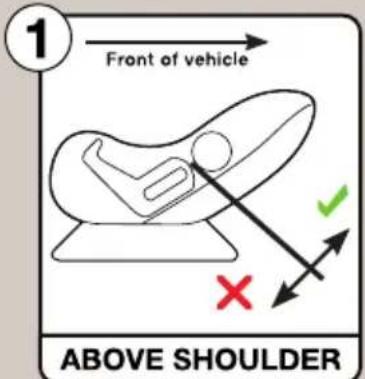 InfaSecure Momentum More - Rearward Facing Mode Seat Belt Installation (Use For Infant) - 3