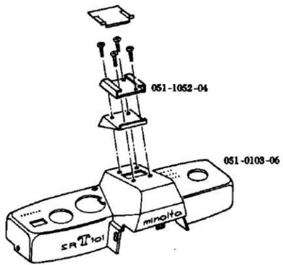 KONICA MINOLTA SR-T 102 - SRTseries Black Body Parts List - 2