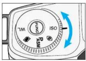 KONICA MINOLTA Maxxum ST Si - EXPOSURE – Setting the ISO Manually - 1