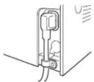 KONICA MINOLTA 7145 - WARNING: Power Plug and Cord - 7