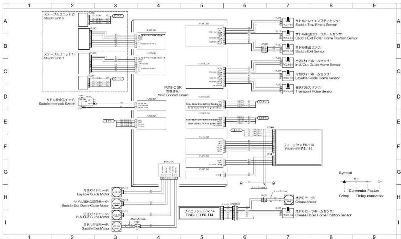 KONICA MINOLTA 7145 - RU-101 Overall Wiring Diagram - 3