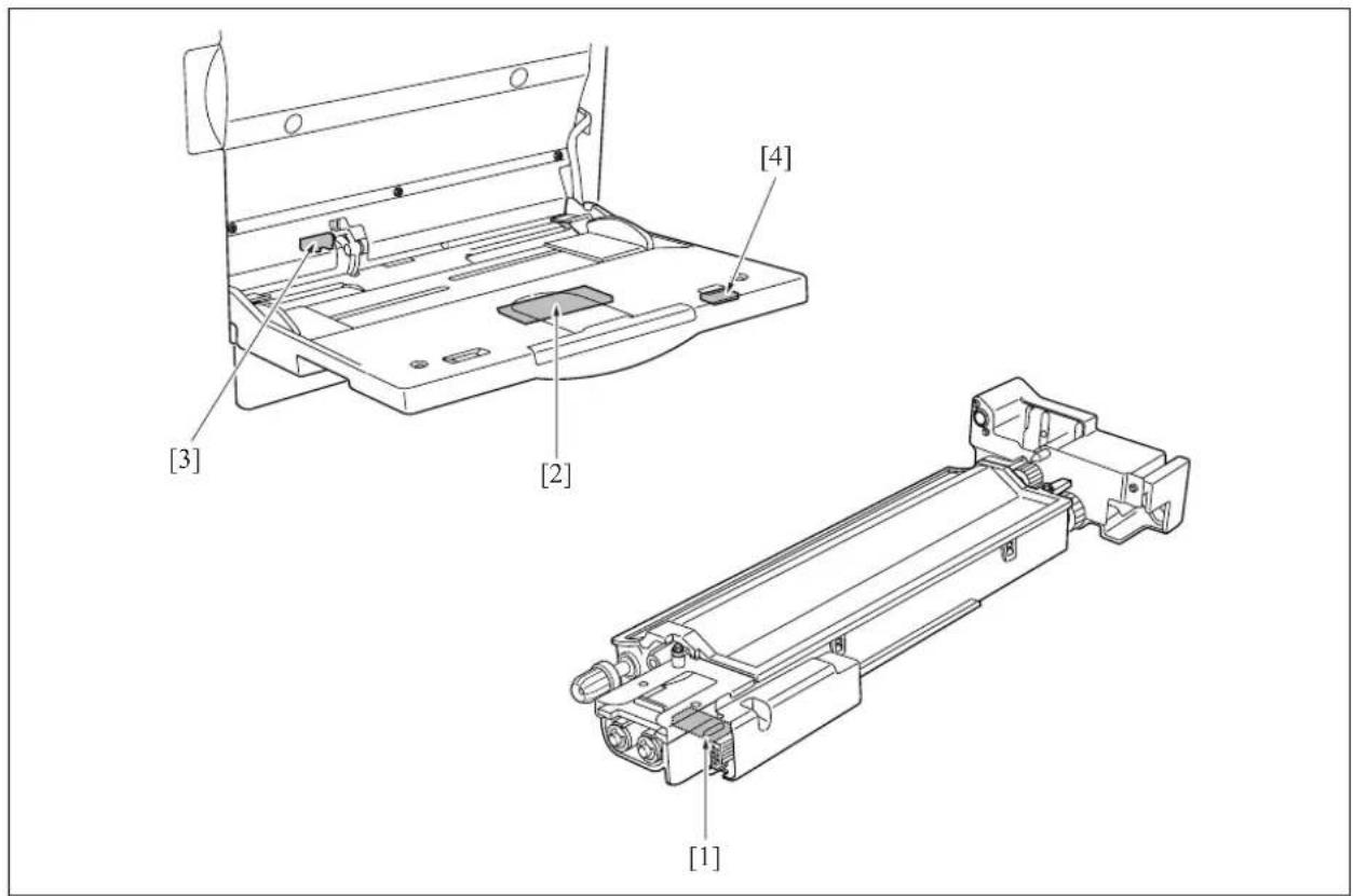 KONICA MINOLTA 7145 - 1.1 Main Body Parts Layout Drawing - 3