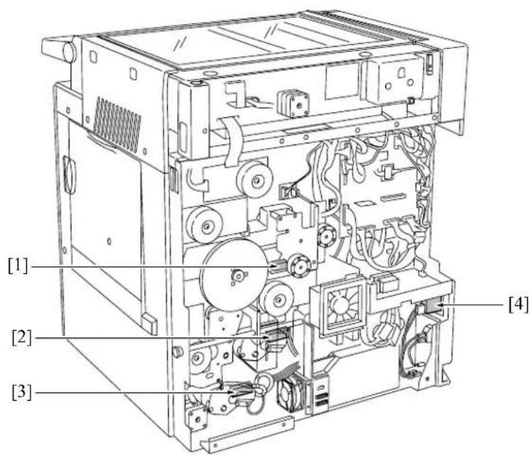 KONICA MINOLTA 7145 - 1.1 Main Body Parts Layout Drawing - 2