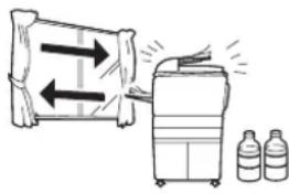 KONICA MINOLTA 7145 - DANGER : HANDLING OF SERVICE MATERIALS - 7