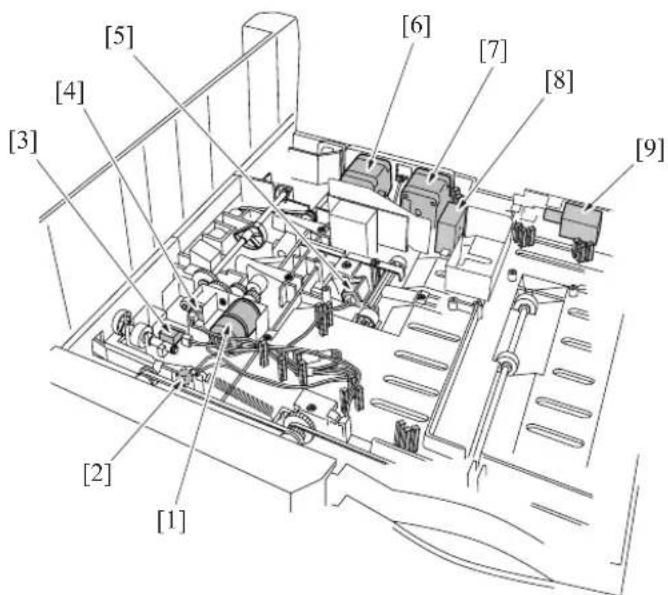 KONICA MINOLTA 7145 - FS-112 Parts Layout Drawing - 5