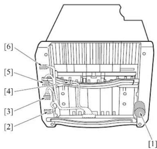 KONICA MINOLTA 7145 - FS-112 Parts Layout Drawing - 1