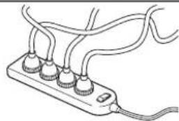 KONICA MINOLTA 7145 - WARNING: Wiring - 2