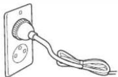 KONICA MINOLTA 7145 - WARNING: Power Plug and Cord - 2