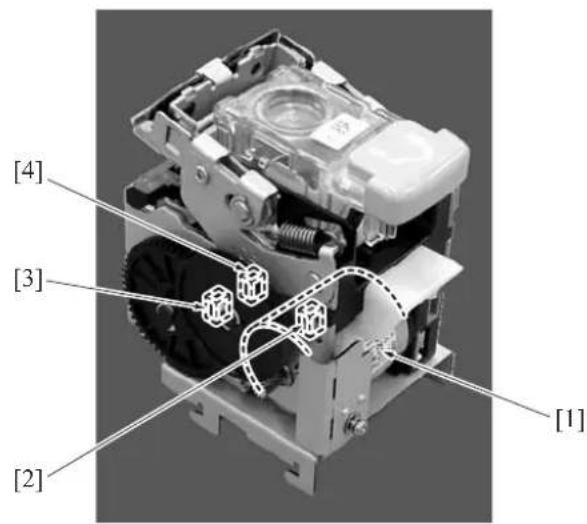 KONICA MINOLTA 7145 - FS-112 Parts Layout Drawing - 6