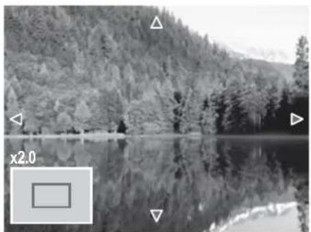 Black-and-white landscape photo of a forested lake with snow-capped mountains in the background, showing reflection and no visible text or symbols.