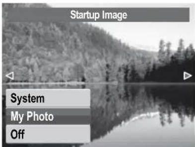 Startup Image System My Photo Off
