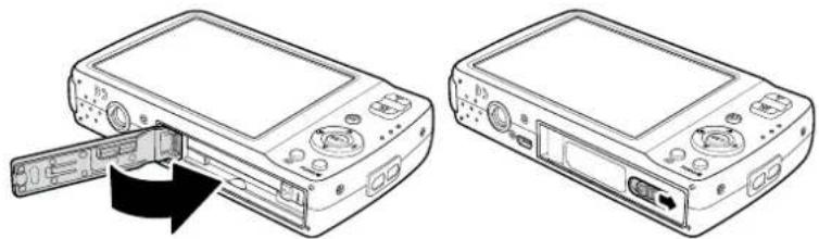 Line drawing of two electronic devices with ports and a cable being inserted (no text or symbols)