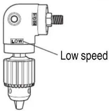 HIGH LOW Low speed