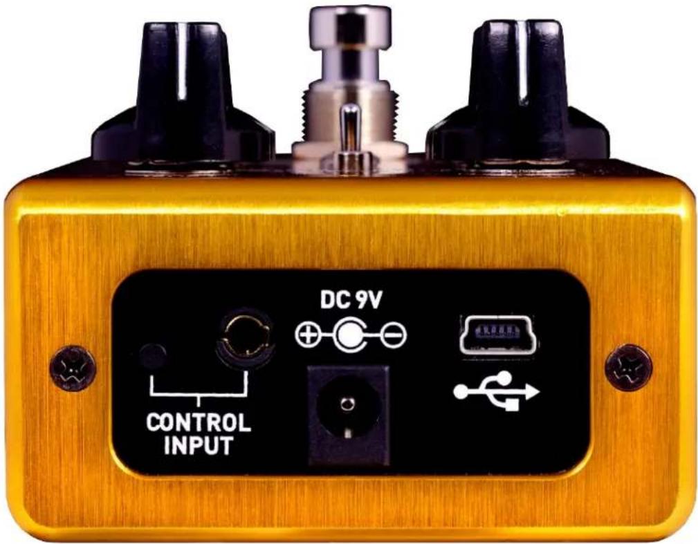 DC 9V CONTROL INPUT