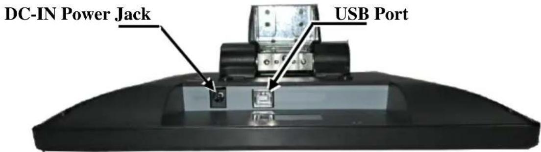 DC-IN Power Jack USB Port
