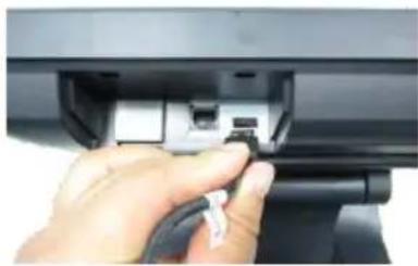 Posiflex LM-6810U - Mounting the USB POS Monitor onto a POS Terminal - 4