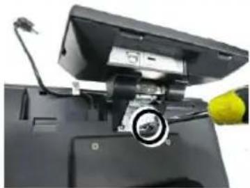 Posiflex LM-6810U - Mounting the USB POS Monitor onto a POS Terminal - 6
