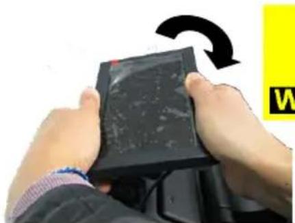 Posiflex LM-6810U - Mounting the USB POS Monitor onto a POS Terminal - 2