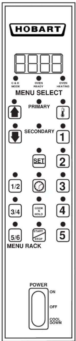 Hobart HEC20D - ERROR MESSAGES — HEC20D OVEN - 1