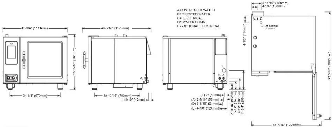 Alto-Shaam Combitherm Classic CTC20-20G - CE EAC IP X5 - 2