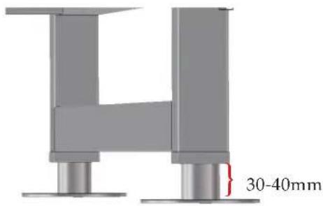 Alto-Shaam Combitherm Classic CTC20-20G - POSITIONING ON SITE — 20-10 & 20-20 MODELS - 1