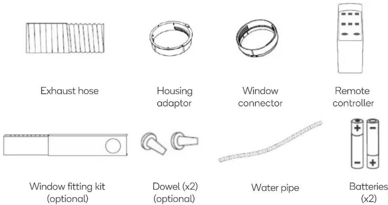 Vostok VOSPAC12KWA - COMPONENTS - 1