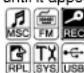 JWIN JX-MP256FM - Display the Main Menu - 1
