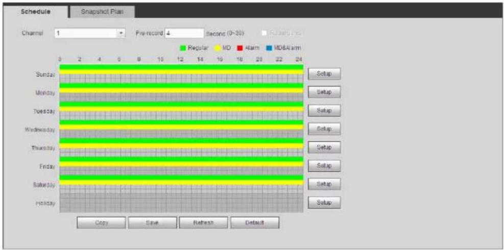 Holis HOLHD16002 - Schedule - 1