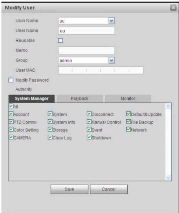 Holis HOLHD16002 - Modify password - 1