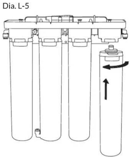 Aquasure AS-PR75A - Replacing Stage 1 & 2 Pre-Filters - 5