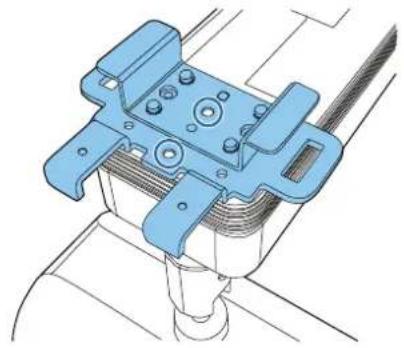 EPSON ELPMB54 - Attaching the Plate Unit - 4