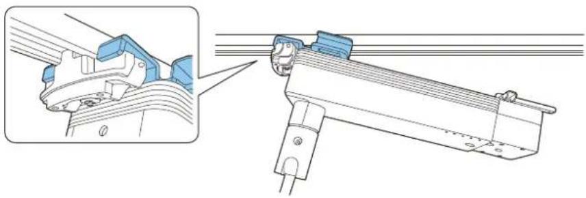 EPSON ELPMB54 - Attaching the Plate Unit to the Stopper Unit - 1