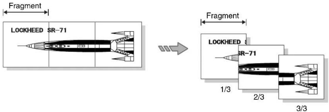 XEROX 6030 - Split Drawing (Image Fragmentation) - 1