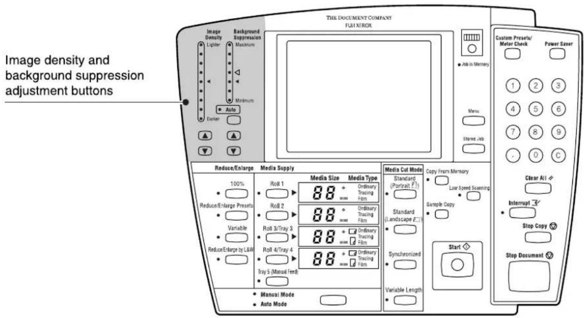 XEROX 6030 - Adjusting Density and Background Suppression - 1