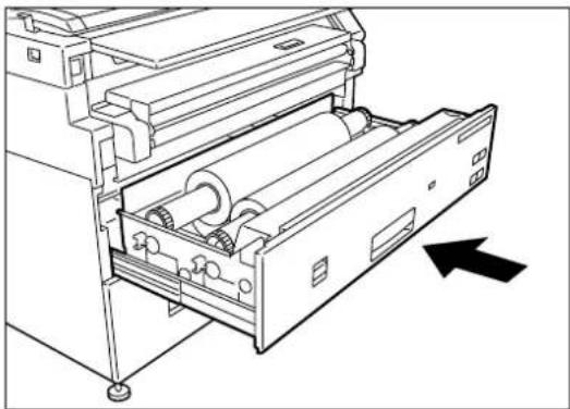 XEROX 6030 - Inserting media size sheets - 5