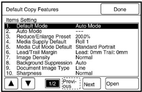 XEROX 6030 - Procedure - 2