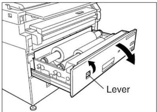XEROX 6030 - Cutting the Front Roll - 2