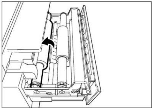 XEROX 6030 - Cutting the Rear Roll - 2