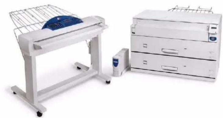 XEROX 6030 - Xerox 6030/6050 Wide Format Printer with Scan System - 1