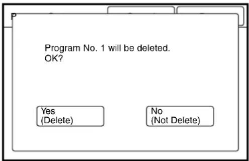 XEROX 6030 - Deleting Program Sort Presets - 3