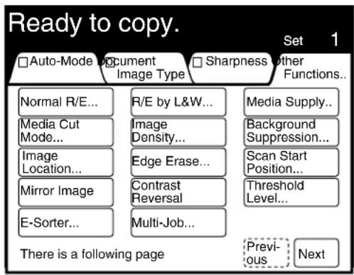 XEROX 6030 - Copy Mode - 1