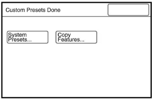 XEROX 6030 - When [Custom Presets] is selected - 3