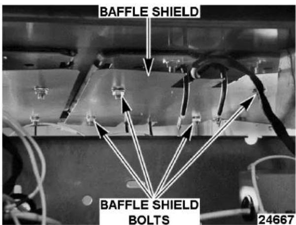 BAFFLE SHIELD BAFFLE SHIELD BOLTS 24667