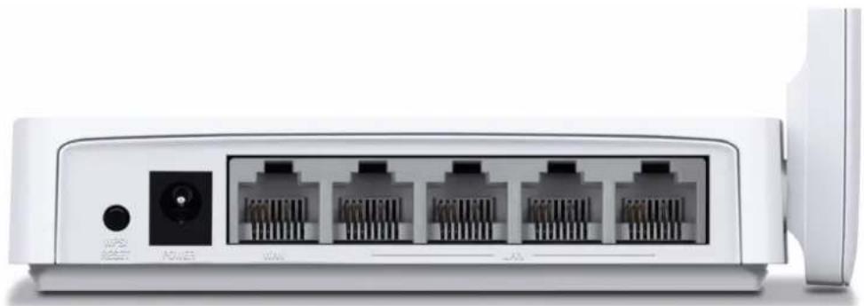 MERCUSYS MW155R - The Rear Panel - 1